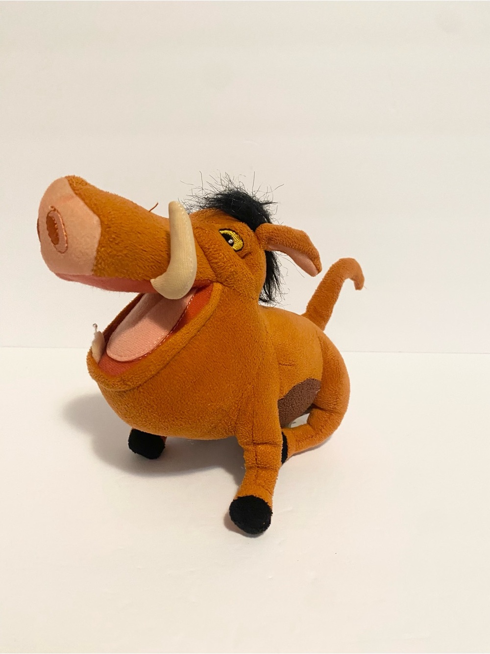 Pumbaa Lion King Plush Warthog Stuffed Animal Toy 8” Disney Puma Pumba Figure